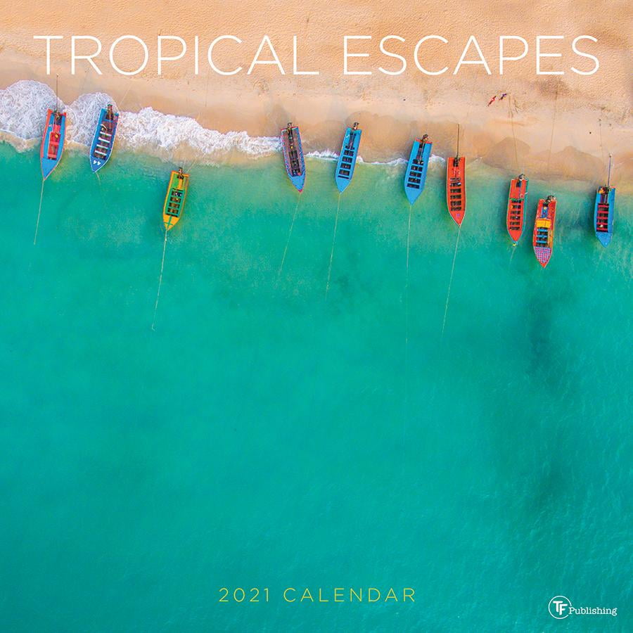 2021 Tropical Escapes 12"x12" Wall Calendar - Walmart.com - Walmart.com 2021 Tropical Escapes 12"x12" Wall Calendar - Walmart.com - Walmart.com