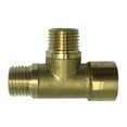 thumbnail image 4 of Adaptador de conector de latón Con rosca En T de 1/4 Macarena Diámetro de la rosca de 12.5 Mm, 4 of 8