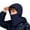 Navy, variant on Boys Winter Hats Winter Unisex Kids Balaclava Solid Color Lined Thermal Full Head Cover Windproof Cold Weather Outdoor Sports Skiing Cycling Gear Toddler Winter Hats Pink 8 Years-12 Years