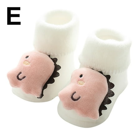 

Newborn Toddler Baby Girls Boys 3D Cute Cartoon Anti-Slip Socks Slippers Fragarn