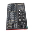thumbnail image 3 of Usb Live Sound Card Sound Board with Multiple DJ Mixer Effects Voice Changer and LED Light for Streaming Podcasting Game Recording, 3 of 7