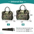 thumbnail image 2 of ALAZA Dinosaurs in The Forests Insulated Lunch Bag Reusable Tote Box Adjustable Shoulder Strap for Work Picnic, 2 of 6