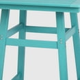 thumbnail image 7 of WestinTrends Outdoor 42" Height HDPE Patio Square Bar Table,Turquoise, 7 of 7