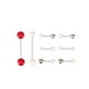 thumbnail image 2 of Minnieouse 8 Uds broche alfileres regalo de joyería chicas jóvenes ropa elegante accesorios de decoración accesorio de moda femenina perla suéter Clip Ropa, zapatos y accesorios Miscelánea Minnieouse  AP010854-00B, 2 of 6