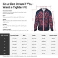 thumbnail image 5 of Lsque Fireworks3 UPF 50+ Lightweight Sun Protection Men's Women's Long Sleeve Shirt, Hoodie Performance -Small, 5 of 9