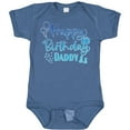 thumbnail image 3 of Inktastic Blue Happy Birthday Daddy Boys or Girls Baby Bodysuit, 3 of 5