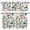 White, variant on 3 Piece Kitchen Curtains and Valances Set Botanical Fruit Cafe Curtains 36 Inch Length Retro Blueberry Raspberry Leaves Black Valance & Tier Curtain for Living Room Bedroom Window 54"x18"+27"x36"*2