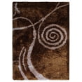 thumbnail image 3 of Rugsotic Carpets Hand Tufted Shag Polyester Eco-Friendly Area Rugs - 4'x6', Rectangle, Brown Beige, Plain Solid Design, High Pile Handmade Anti Skid Rugs for Living Room, Bed Room K00010, 3 of 8