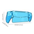 thumbnail image 4 of SunyaMood Transparent Protective Case Shockproof PC Washable for PS5 Portal (Blue), 4 of 9