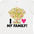 thumbnail image 4 of Inktastic I Love My Family Kids Family Tree Boys or Girls Toddler T-Shirt, 4 of 5