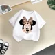 thumbnail image 4 of Camiseta de algodón de moda de verano para niños de Disney, Mickey Saucy Girl, camiseta con estampado creativo de dibujos animados para niño y niña, 4 of 5