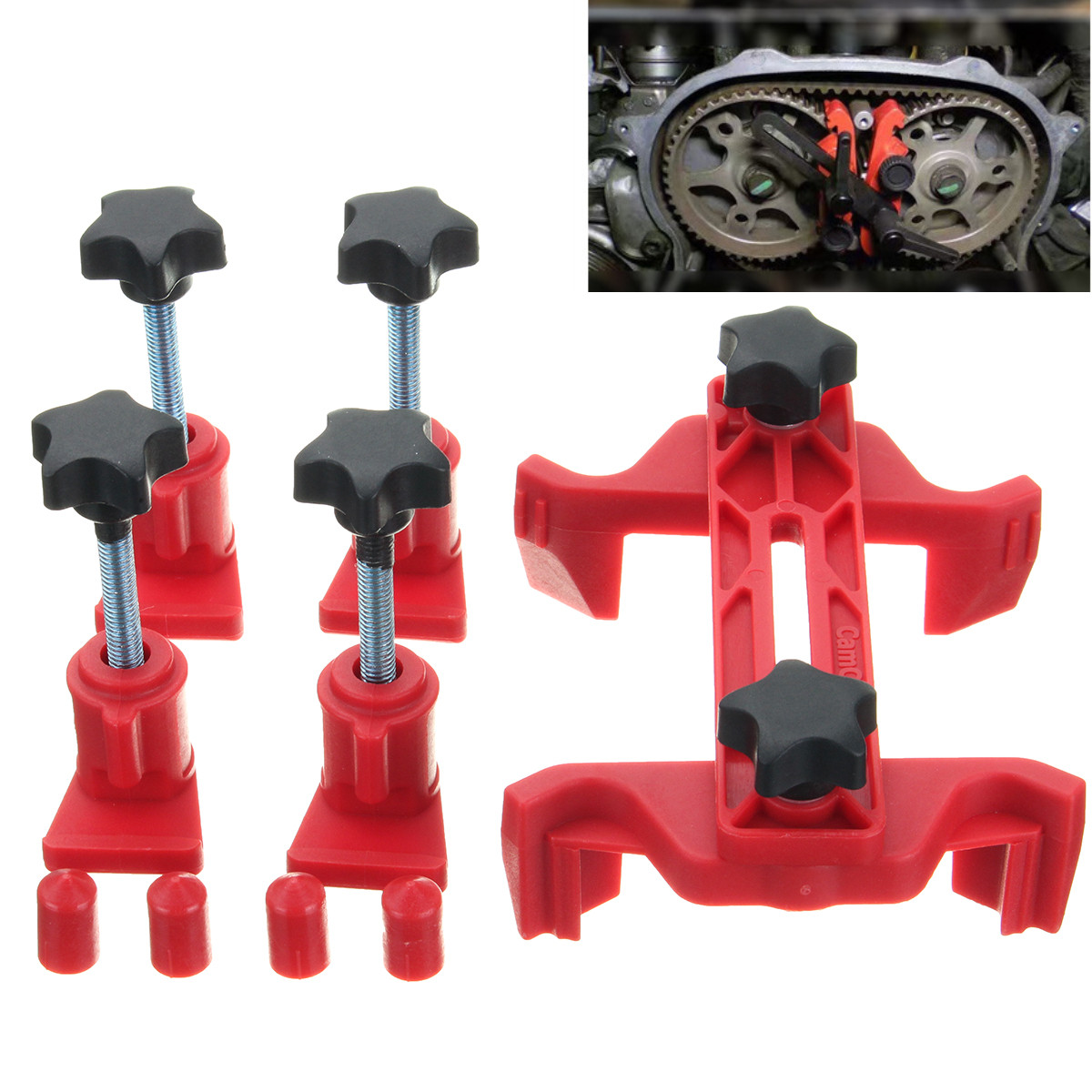 9Pcs Universal DIY Automobiles Dual Cam Clamp Camshaft Engine Timing