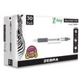 thumbnail image 2 of "Z-Grip Ballpoint Pen, Retractable, Medium 0.7 Mm, Black Ink, Black Tinted Barrel, 30/pack | Bundle of 5 Packs", 2 of 2