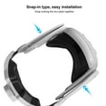 thumbnail image 3 of Sangle de Casque VR, Coussin Doux Sangle VR Réglable de Remplacement à Encliqueter pour Jeux VR, 3 of 7