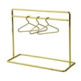 thumbnail image 5 of Almencla Doll Garment Rack with Hangers,Doll Wardrobe Furniture,1/12 Scale Iron Mini Clothes Rack for Photo Props Accessories Ornament Gold, 5 of 8