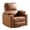 Camel, variant on 270° Swivel Rocker Recliner with Adjustable Memory Armrests,Oversized Power Nursery Recliner with Heating and Massgae,Rocking Chair Nursery with One-Touch Reset,Double Cup Holder,Faux Leather,Beige