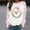 Pink#30, variant on Yteetum Crew Neck Sweatshirts Women Christmas Print Loose Soft Long Sleeve Pullover Hoodless Sweatshirts Tops Womens Casual Christmas Print Long Sleeve Raglan Round Neck Sweatshirt Fall Clothes