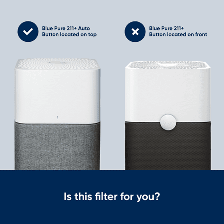 Blueair - Particle + Carbon Replacement Filter for Blue Pure 211+ Auto Air Purifier - White