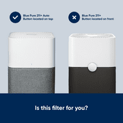 Blueair Air Purifier Replacement Filter, Blue Pure 211 plus