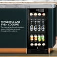 thumbnail image 5 of Whynter 100-Can Beverage Refrigerator, 15" Built-in Black Glass Door BBR-801BG, 5 of 9