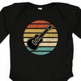 thumbnail image 4 of Inktastic Guitar Music for Guitarist Musician Boys or Girls Long Sleeve Baby Bodysuit, 4 of 5