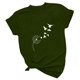 thumbnail image 4 of Camisetas sueltas de manga corta con estampado interesante para hombres y mujeres Fridja  bn3105, 4 of 4