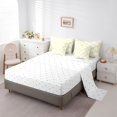 thumbnail image 5 of Erosebridal Abstract Bow Plaid Twin Bedding Sets 7-Piece for Teens,Kids Girls Yellow Bow Knot Bedding Comforter Set,Microfiber Bedroom Decor, 5 of 6
