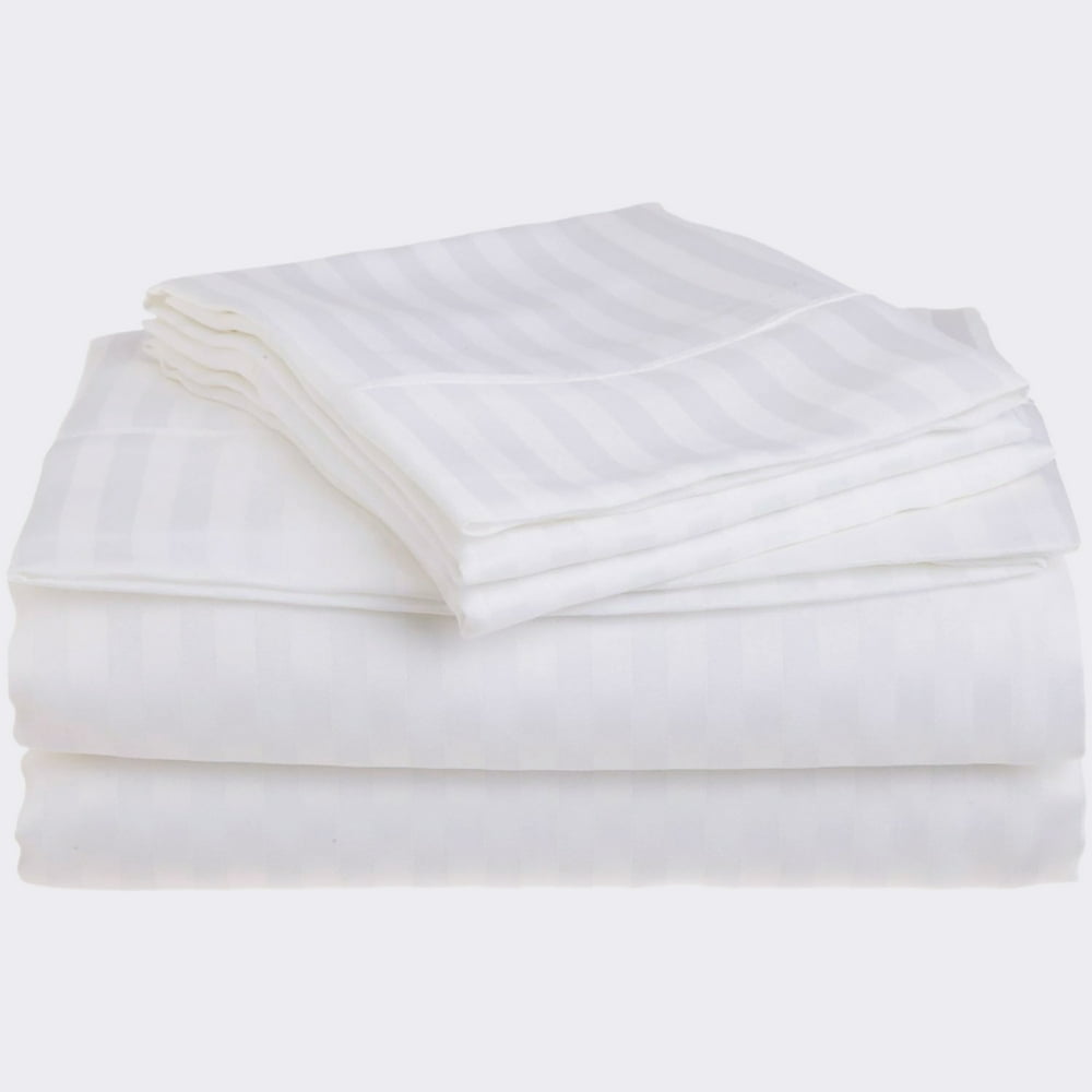 1500 Thread Count UltraSoft Microfiber Deep Pocket Stripe Bedding