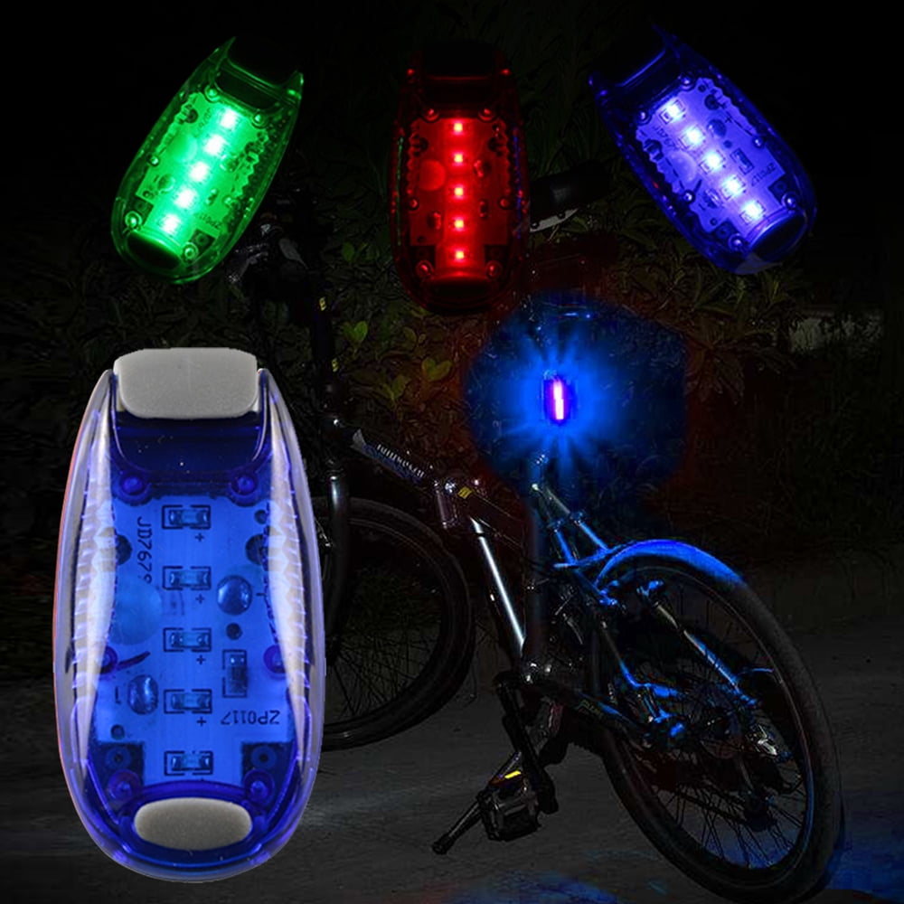 LED SAFETY LIGHT REFLECTIVE MAGNET CLIP ON STROBE RUNNING WALKING BIKE CYCLING F
