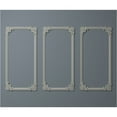thumbnail image 5 of Ekena Millwork 31"W x 62"H Pompeii Panel Moulding Kit (Triple Panel), 5 of 10