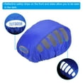 thumbnail image 4 of Uxcell Cycling Bicycle Helmet Cover Motorcycle Helmet Rain Covers Ride Gear Helmet Cover Blue 2 Pack, 4 of 6
