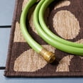 thumbnail image 3 of SAFAVIEH Veranda Kandy Floral Indoor/Outdoor Runner Rug, Chocolate/Terracotta, 2'3" x 12', 3 of 7