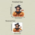 thumbnail image 3 of SLYNSHome Halloween Pumpkin Sticker,Waterproof Toilet Lid Sticker Decals Halloween Party Decor DIY Party Supplies, 3 of 6