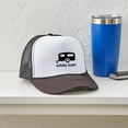 thumbnail image 3 of CafePress - White Trash - Adjustable Unisex Printed Trucker Hat with Mesh Back, 3 of 8