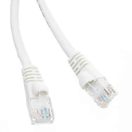 Cat6A White Ethernet Patch Cable  Snagless - Molded Boot  500 Mhz  5 Foot price history on PriceWatchPro