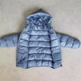 thumbnail image 2 of WIBACKER Winter Down Coats for Kids Baby Boys Girls Ultralight Puffer Padded Jacket Hoods Toddler Dinosaur Outerwear, 2 of 9