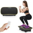 thumbnail image 1 of Goplus Vibration Plate Exercise Machine with 10 Speed Intensities Remote for Home Fitness Blackk, 1 of 10