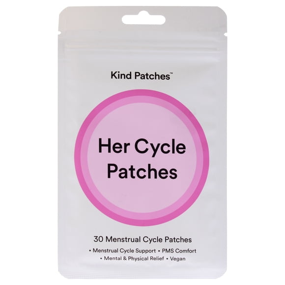 Parches Her Cycle de Kind Patches para mujeres - 30 parches