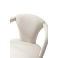 thumbnail image 5 of Manhattan Comfort Palmer Dining Armchair with Solid Wood in Ivory, 5 of 11