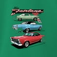 thumbnail image 3 of Wild Bobby Ford Fairlane GT 427 Red Blue Green Classic Vintage Car Lover Men Long Sleeve Shirt, 3 of 5