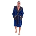 thumbnail image 4 of Keanu Mens Fleece Dressing Gown, 4 of 4