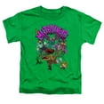 thumbnail image 2 of Tales of the Teenage Mutant Ninja Turtles Mutanimals Kids T Shirt (3) for Toddler Boys and Girls, Kelly Green, 2 of 5