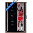 thumbnail image 3 of Michael Jordan - Heart Wall Poster, 22.375" x 34", Framed, 3 of 3