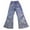 w93# Blue202, variant on Wuxian Baby Pants Glitter Sequin Pants Sparkly Shiny Flared Trousers Stage Performance Yoga Belly Dance Tights Casual Athletic Clothes,Black,3-4 Years