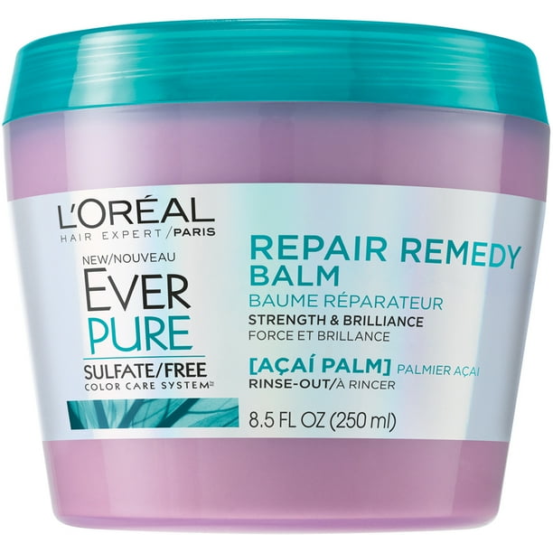 L'Oreal Paris EverPure Sulfate Free Repair Remedy Balm, 8.5 fl. oz