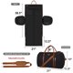 thumbnail image 4 of Bolsa de viaje convertible para ropa TIBES, grande, de fin de semana, negra, 4 of 4