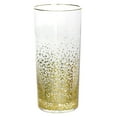 thumbnail image 3 of Gibson Home Laurie Gates Audrey Hill Decorated Tumbler Glasware, Glass, 16 oz, Set of 3, with 3 Different Colors, Glassware and Drinkware, 3 of 6