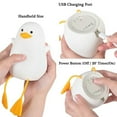 thumbnail image 4 of Cute LED Bedroom Night Light, USB Rechargeable Bedside Lamp, 20-Minute Timer, Adjustable Brightness, Smart Touch Control, Kids Safe Nightlight for Bedroom, Nursery, Desk & Gift, 4 of 9