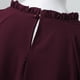 thumbnail image 3 of Camisa de manga larga con aberturas y costuras de encaje para mujer - Top informal de cuello redondo, poliéster ligero, otoño/invierno - Tallas S-XXL, 3 of 5