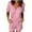 Pink, variant on UVEASISHA Summer Casual Romers for Women Waffle Knit Sleeveless Wide Leg Pants Overalls Baggy Comfy Jumpsuits Purple S